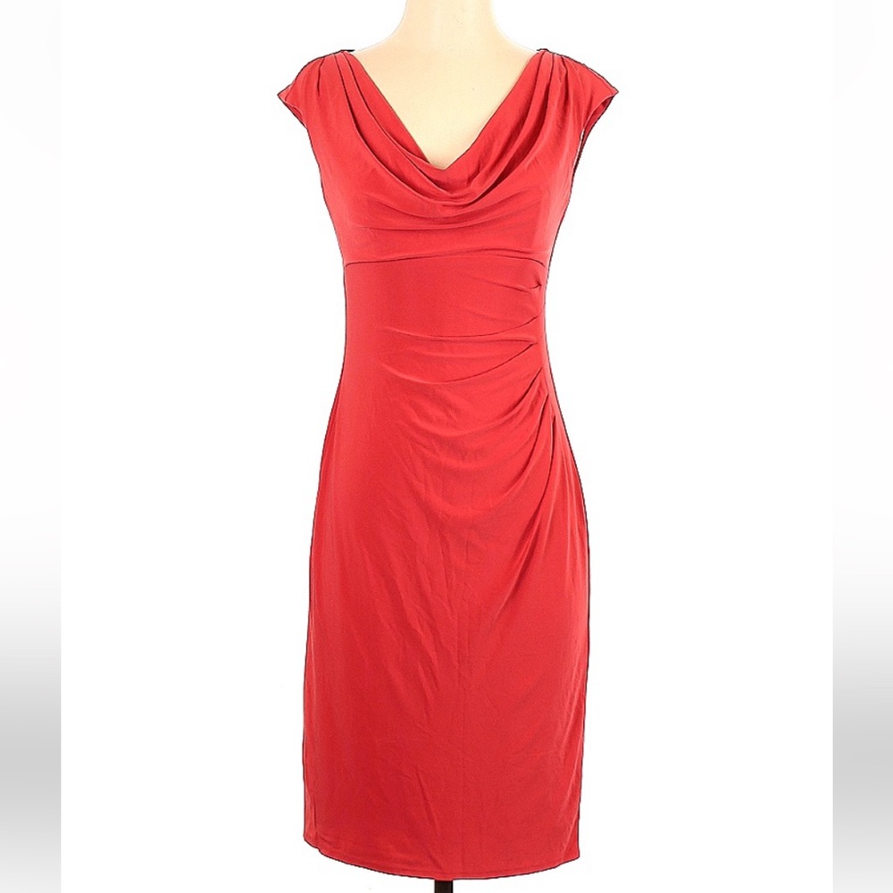 Ralph Lauren Women's Cowl Neck Dress NWT